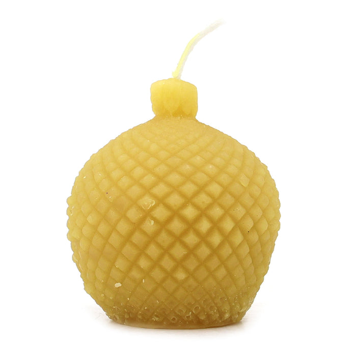 The Candle Works |Christmas Bauble Beeswax Candle