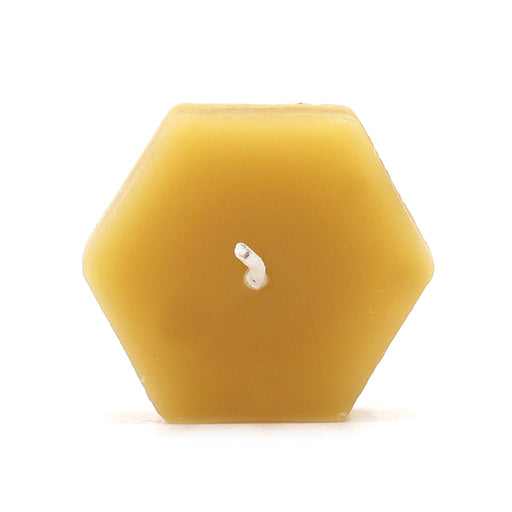 The Candle Works |Hexagon Tealight Beeswax Candle