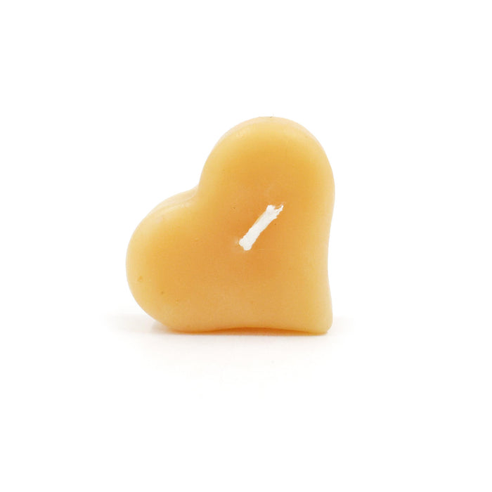 The Candle Works | Floating Heart Beeswax Candle