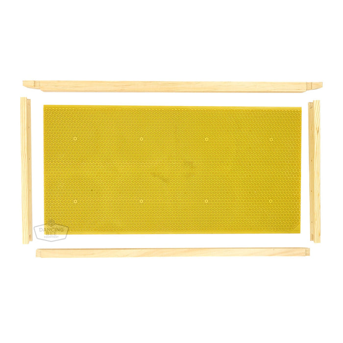 Unassembled Wooden Frames | For Plastic Foundation