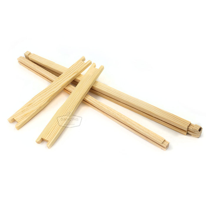 Dancing Bee | Unassembled Wooden Frames | For Plastic Foundation